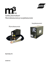 ESAB M3® Plasma Precision Plasmarc Plasma Gas Box & Shield Gas Box Kasutusjuhend