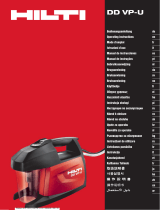 Hilti DD VP-U Kasutusjuhend