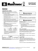 Manitowoc Ice SN12 & SN20 CounterTop Nugget Ice Dispenser Owner Instruction Manual