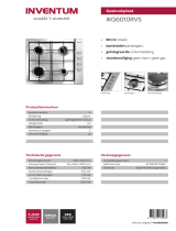 Inventum IKG6010RVS spetsifikatsioon