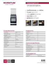 Inventum VFG5020GRVS spetsifikatsioon