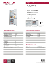 Inventum KV1800NF spetsifikatsioon