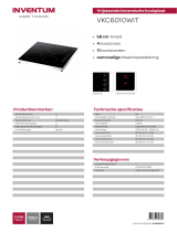 Inventum VKC6010WIT spetsifikatsioon