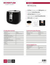 Inventum RK140ZW spetsifikatsioon