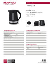 Inventum HW217B spetsifikatsioon