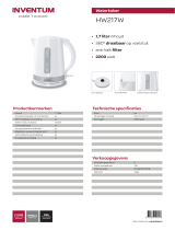 Inventum HW217W spetsifikatsioon