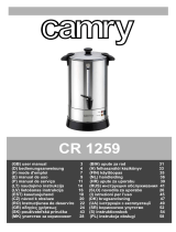 Camry CR 1259 Kasutusjuhend
