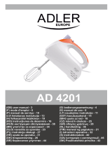 Adler AD 4201 Kasutusjuhend