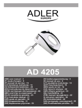 Adler AD 4205 Kasutusjuhend