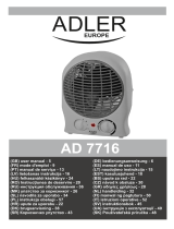 Adler AD 7716 Kasutusjuhend