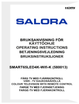 Salora SMART65LED4K-Wifi-K Operating Instructions Manual