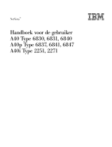 Lenovo A40P 6841 Handboek Voor De Gebruiker