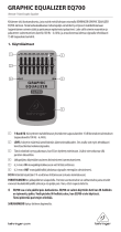 Behringer EQ700 Omaniku manuaal