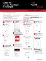 Raychem SENZ WIFI Google Assistant setup paigaldusjuhend