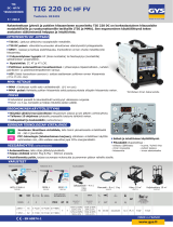 GYS TIG 220 DC FV Teabelehe