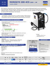 GYS MONOGYS 200-4CS Teabelehe