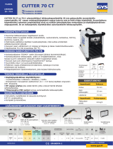 GYS PLASMA CUTTER 70 CT Teabelehe