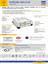 GYS GYSFLASH 100.12 HF (2.5M CABLES) Teabelehe
