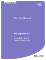 Roche ACCU-CHEK Inform II Kasutusjuhend