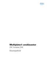 Roche Multiplate 5 Analyzer Kasutusjuhend