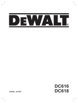 DeWalt DC616KEC Kasutusjuhend