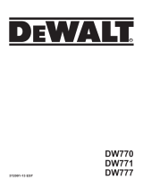 DeWalt DW777 Kasutusjuhend