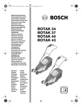 Bosch Appliances Rotak 43 Kasutusjuhend