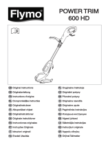 Flymo 600 HD Kasutusjuhend