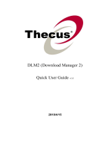 Thecus N8800+ Kasutusjuhend