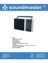 Soundmaster TR-40 Teabelehe