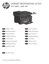 HP LaserJet Pro M1217nfw Multifunction Printer series paigaldusjuhend