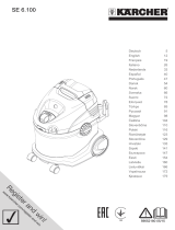 Kärcher INJECTEUR / EXTRACTEUR SE6100 Omaniku manuaal