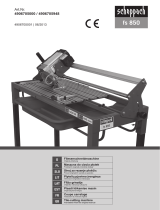 Scheppach fs 850 Translation From The Original Manual