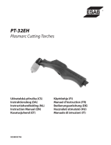 ESAB PT-32EH Plasmarc Cutting Torches Kasutusjuhend