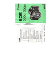 Canon EOS 500 Omaniku manuaal