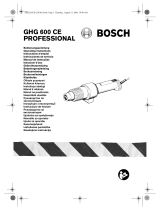 Bosch GHG 600 CE Omaniku manuaal