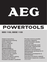 Aeg-Electrolux BBSE 1100 Omaniku manuaal