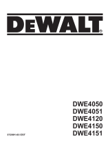 DeWalt DWE4151 Kasutusjuhend