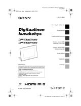 Sony DPF-X1000N Kasutusjuhend