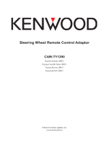 Kenwood CAW-TY1290 Omaniku manuaal