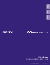Sony NW-S202F Kasutusjuhend