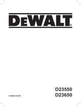 DeWalt D23650 Kasutusjuhend