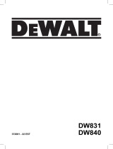 DeWalt DW840 Kasutusjuhend
