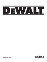 DeWalt DC013 Kasutusjuhend