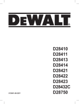DeWalt D28411 Kasutusjuhend