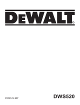 DeWalt DWS520 Kasutusjuhend
