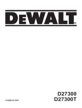 DeWalt D27300 Kasutusjuhend