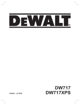 DeWalt DW717XPS Kasutusjuhend
