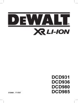 DeWalt DCD936 Kasutusjuhend