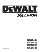 DeWalt DCD730 Kasutusjuhend